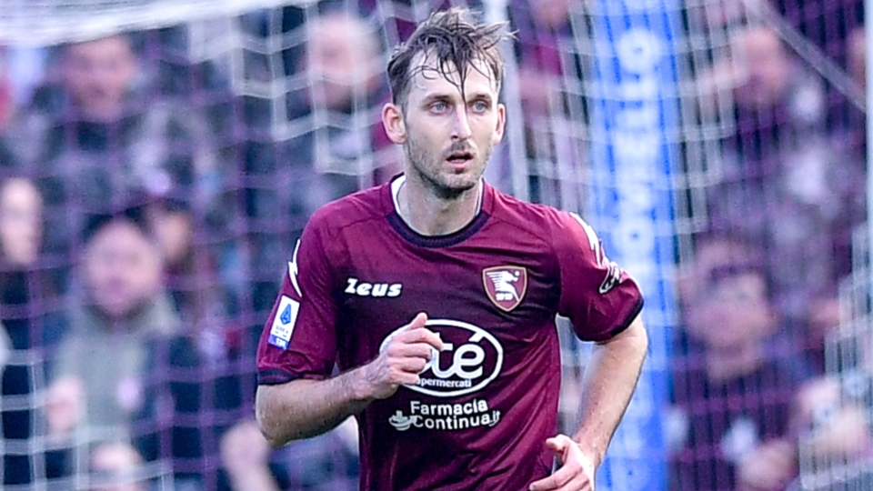 Norbert Gyömbér, Salernitana 2022-2023. Foto di Giuseppe Maffia per Getty Images