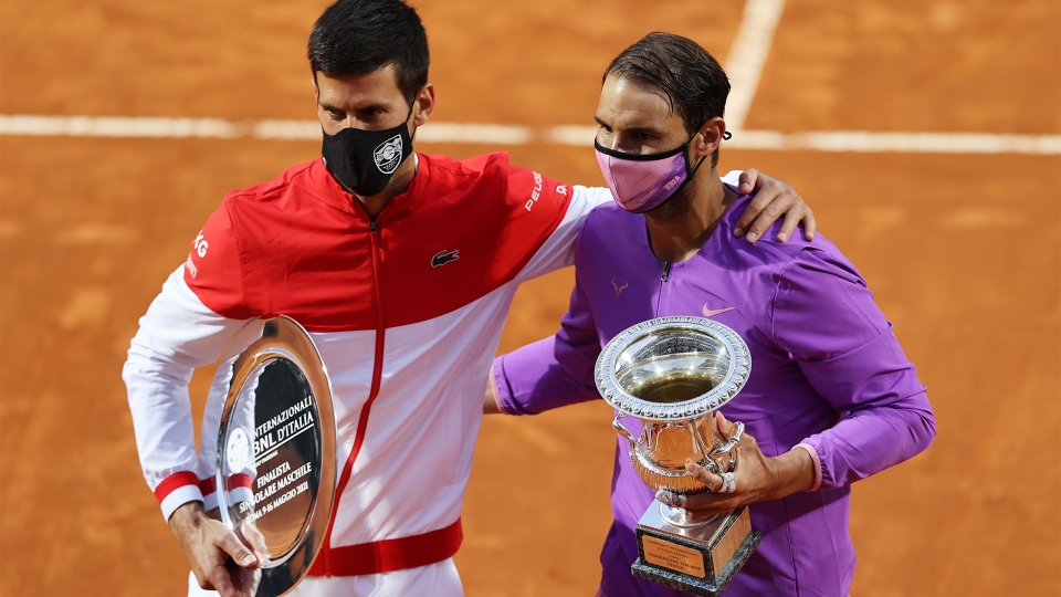 Novak Djokovic e Rafa Nadal