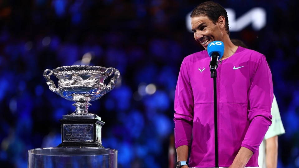 Australian Open, la festa di Nadal: le foto