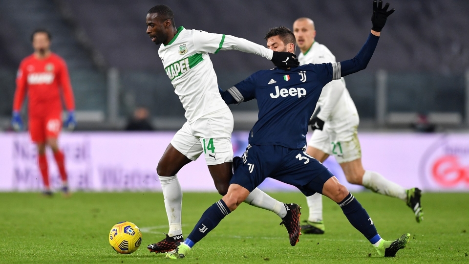 Obiang Bentancur Juventus Sassuolo Obiang Bentancur Juventus Sassuolo