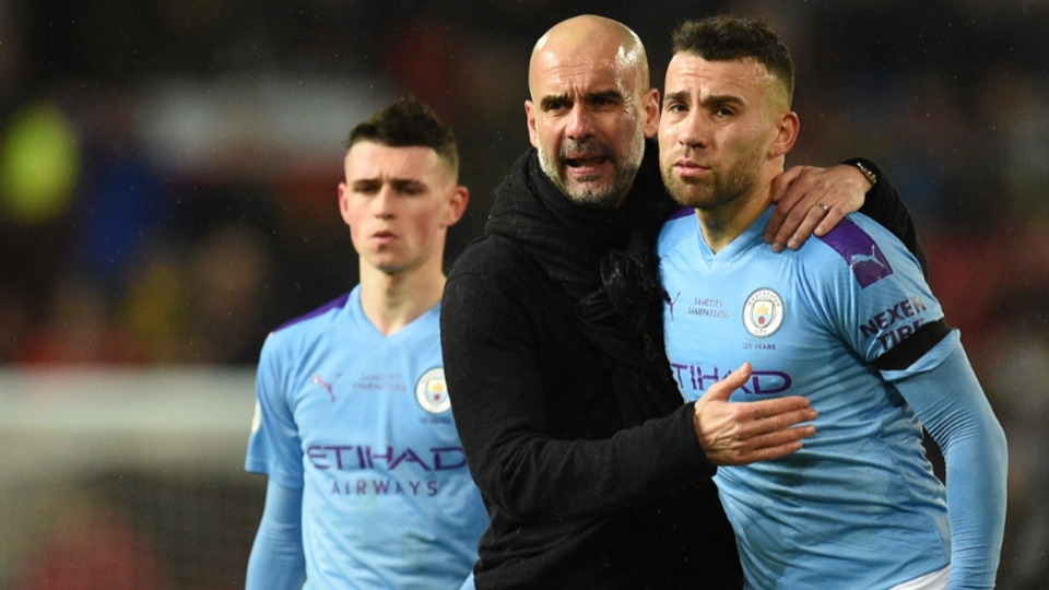 Otamendi, Guardiola