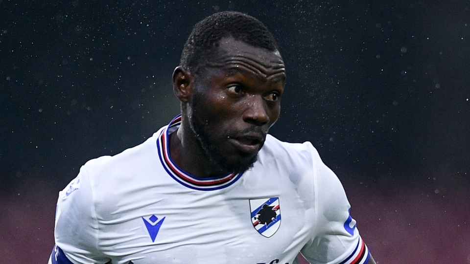 Omar Colley, Sampdoria 2022-2023. Foto di Giuseppe Maffia per Getty Images