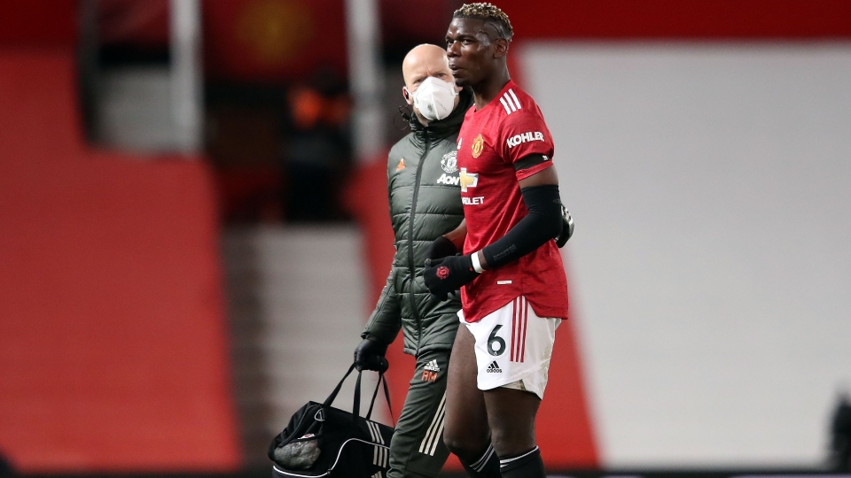 Altro infortunio per Pogba: stop di qualche settimana Paul Pogba Manchester United 2020-21