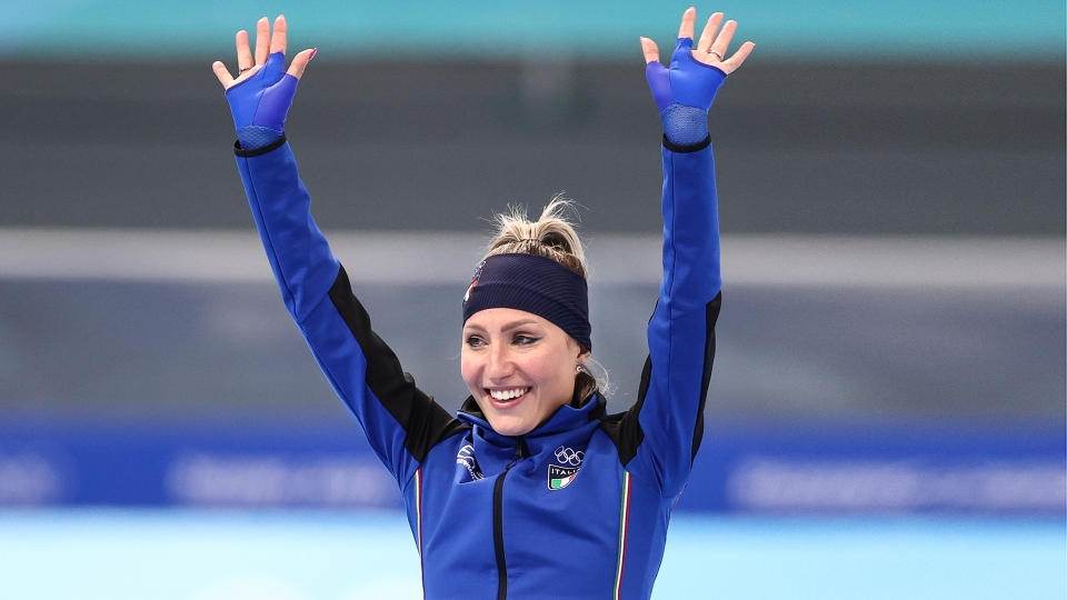 Pechino 2022: Lollobrigida argento nello speed skating