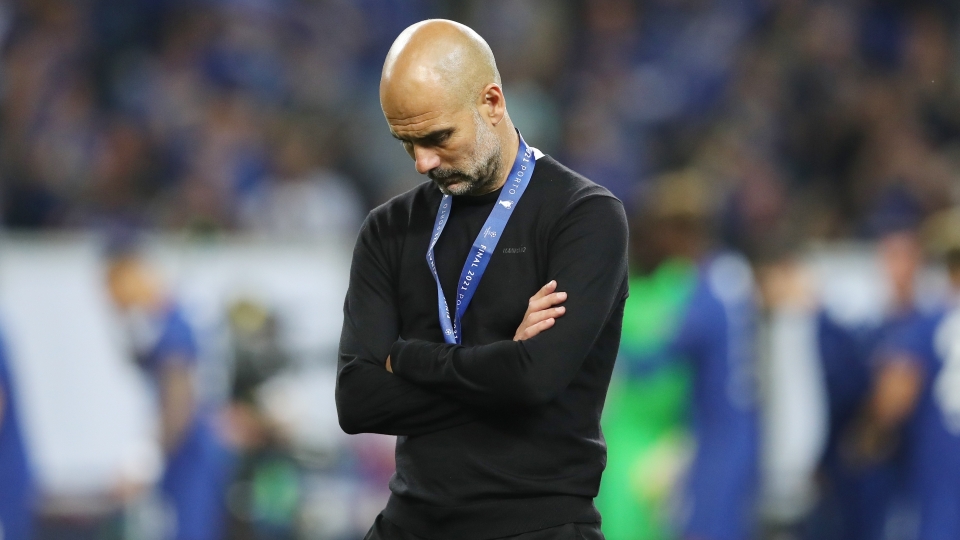 Pep Guardiola Manchester City Champions League final 2020-21 Pep Guardiola Manchester City Champions League final 2020-21