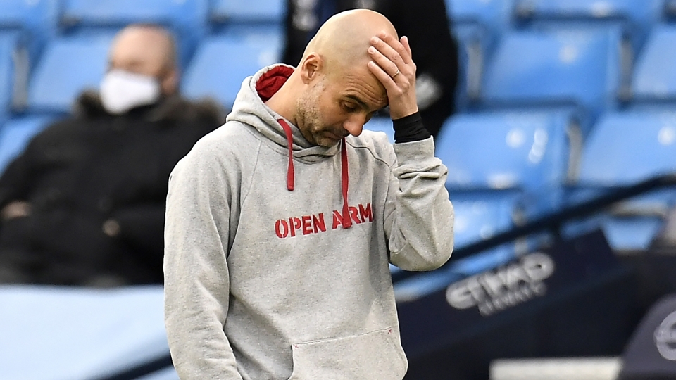Pep Guardiola Manchester City Premier League 2020-21