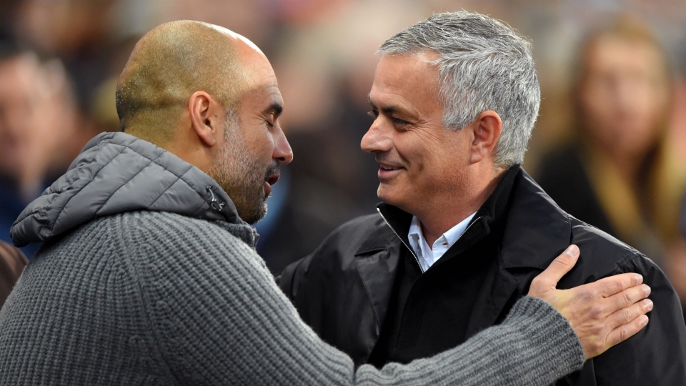 PepGuardiolaJose Mourinho - cropped