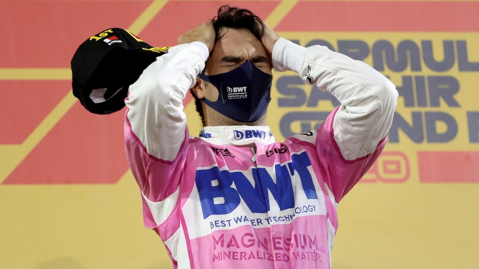 Perez Sakhir podio Perez Sakhir podio