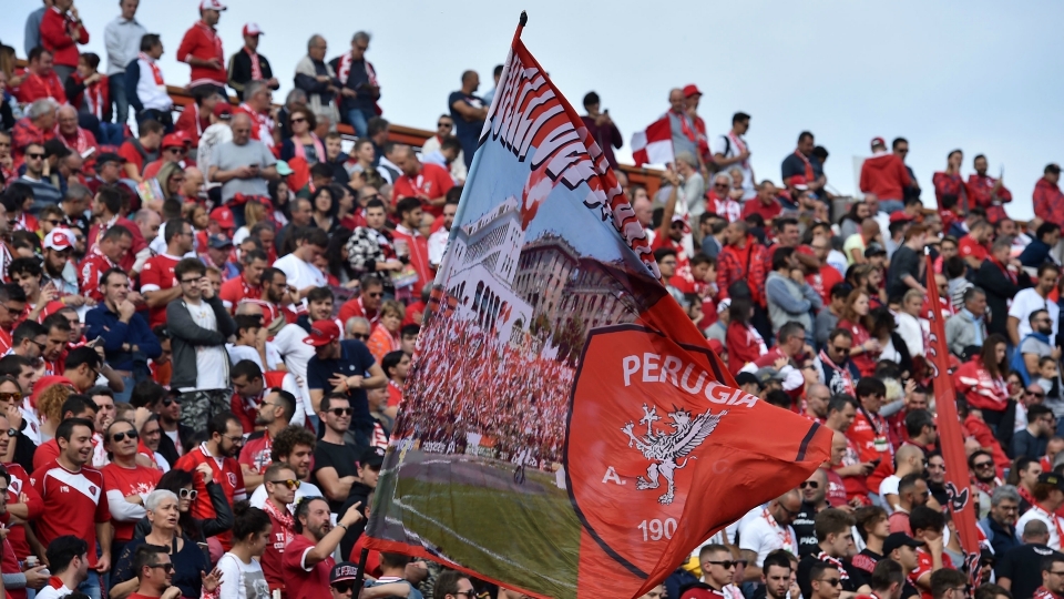 Perugia fans Serie B 10082017