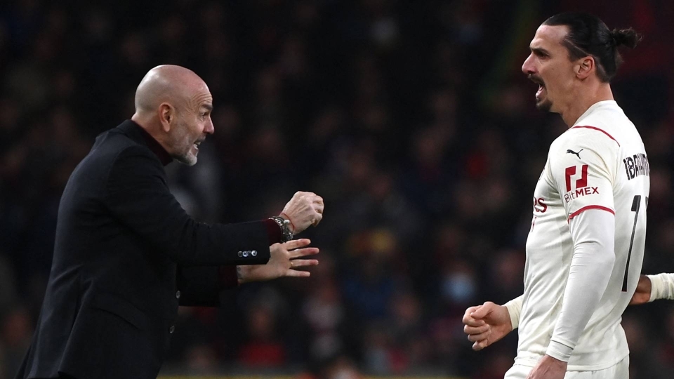 Pioli e Ibrahimovic