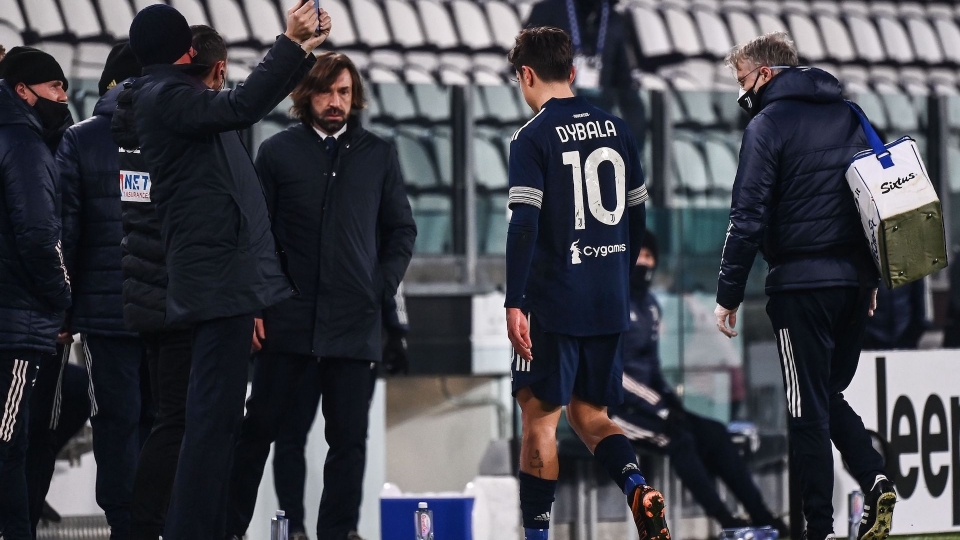 Pirlo Dybala Juventus-Sassuolo