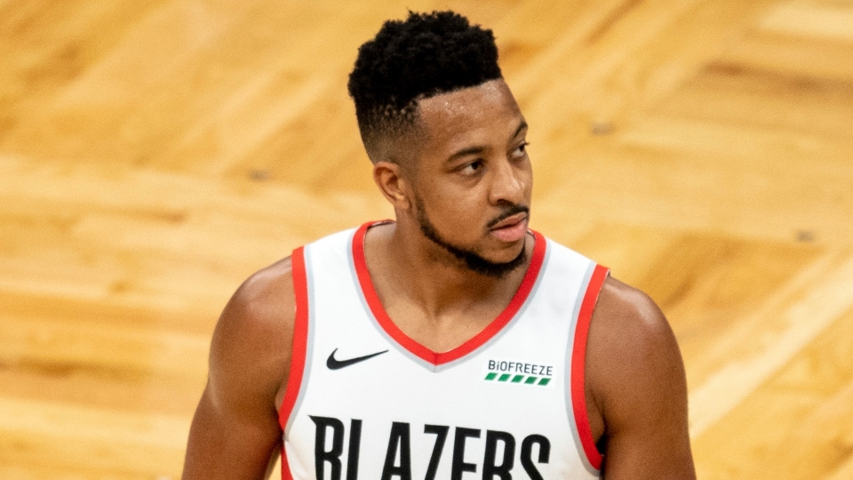 Portland Trail Blazers guard CJ McCollum Portland Trail Blazers guard CJ McCollum