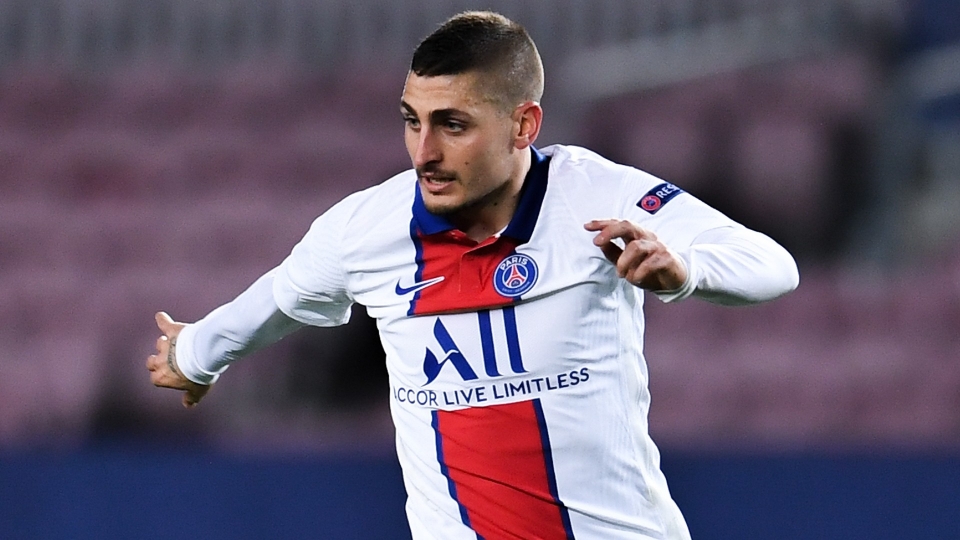 PSG midfielder Marco Verratti