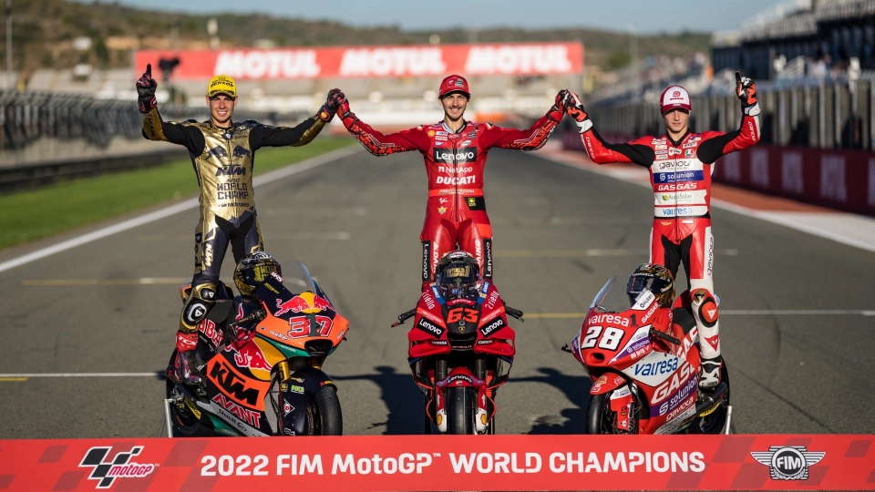 Pecco Bagnaia Campione MotoGP 2022