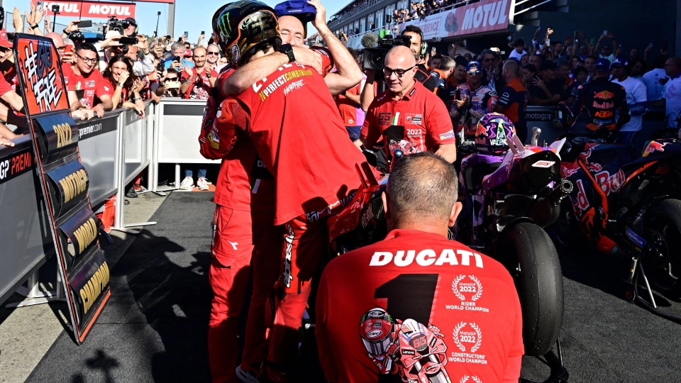 Pecco Bagnaia Campione MotoGP 2022