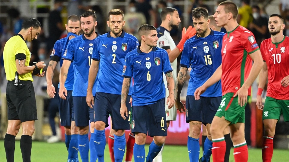 Qualificazioni mondiali: Italia-Bulgaria 1-1, le foto