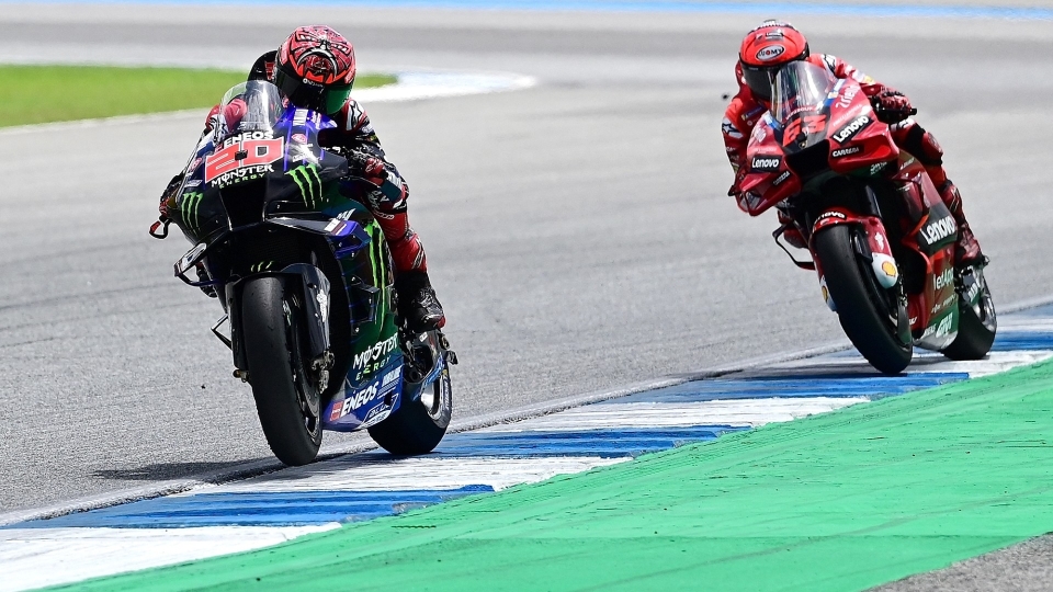 getty images Quartararo and Bagnaia