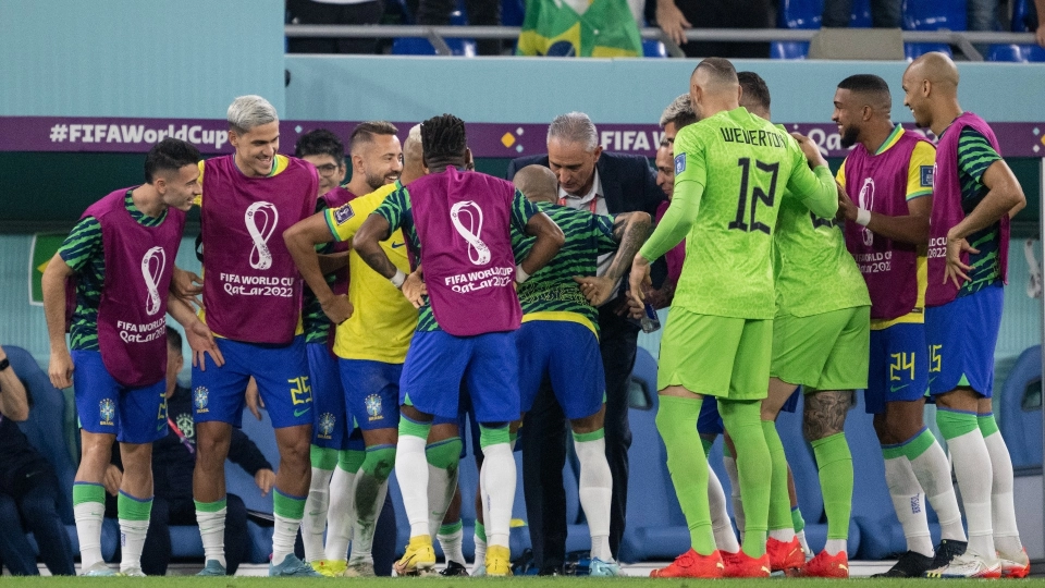 Qatar 2022, Brasile-Corea del Sud 4-1: le foto