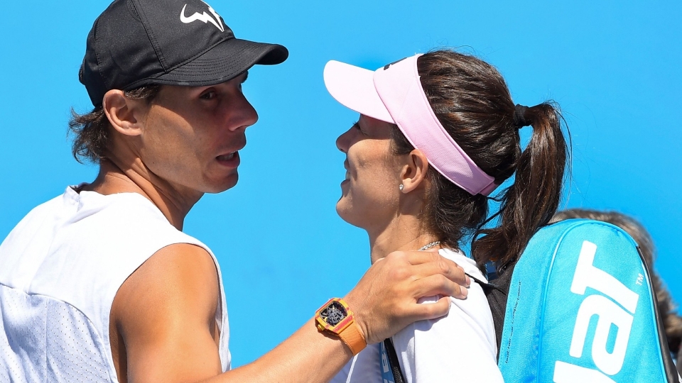 Rafael Nadal e Garbine Muguruza
