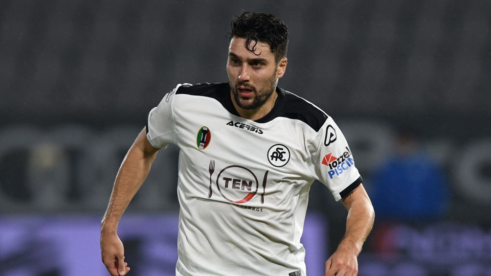 Riccardo Marchizza, difensore dello Spezia Riccardo Marchizza Spezia