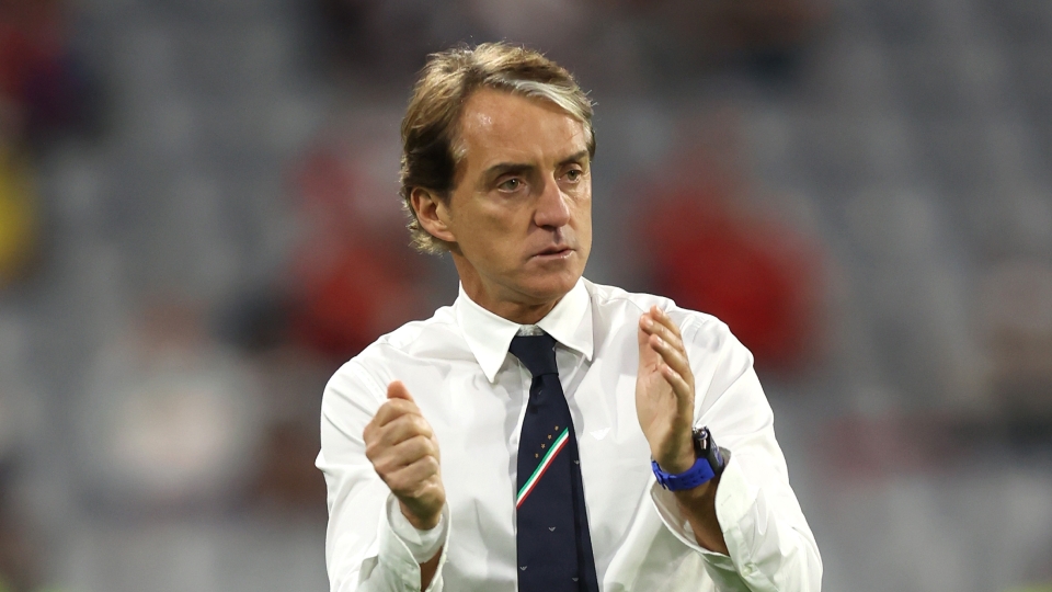Roberto Mancini Italia v Bélgica Euro 2020 07022021