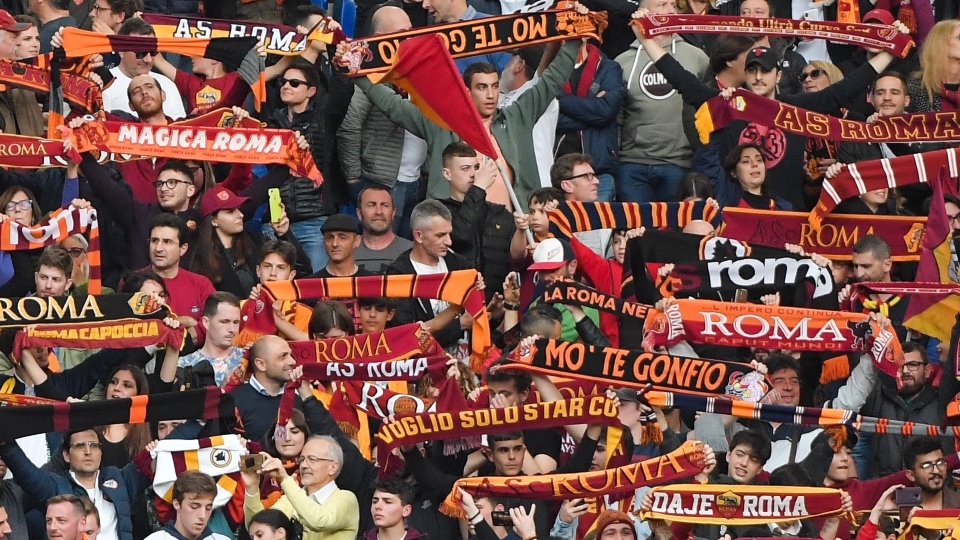 Roma tifosi
