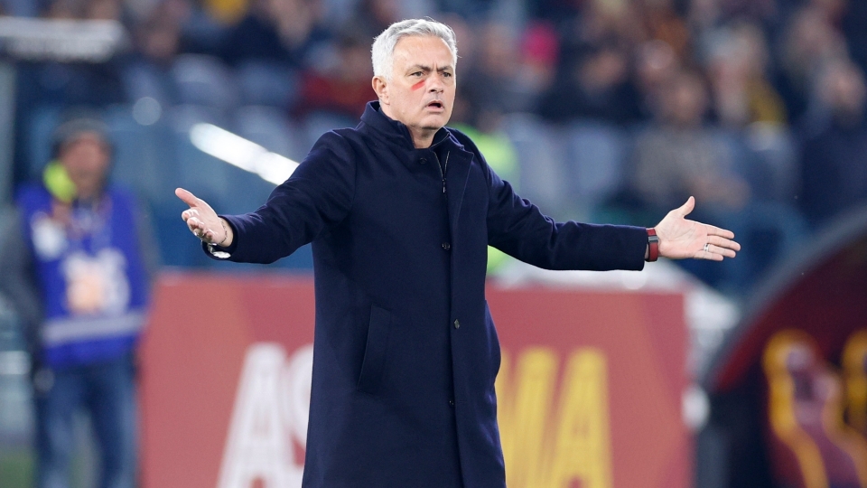 Jose Mourinho Roma-Verona 1-0