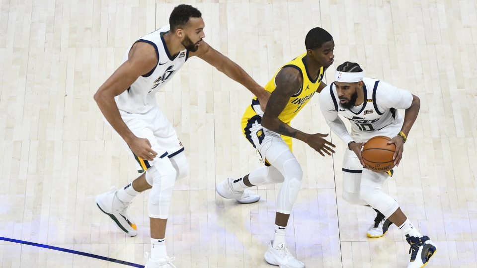 Rudy Gobert e Mike Conley
