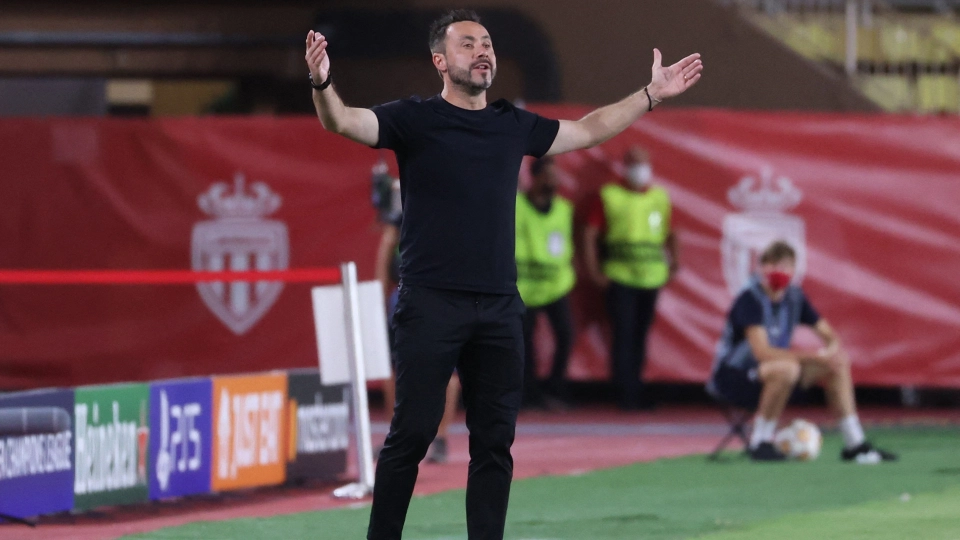 Roberto De Zerbi Monaco Shakhtar Donetsk
