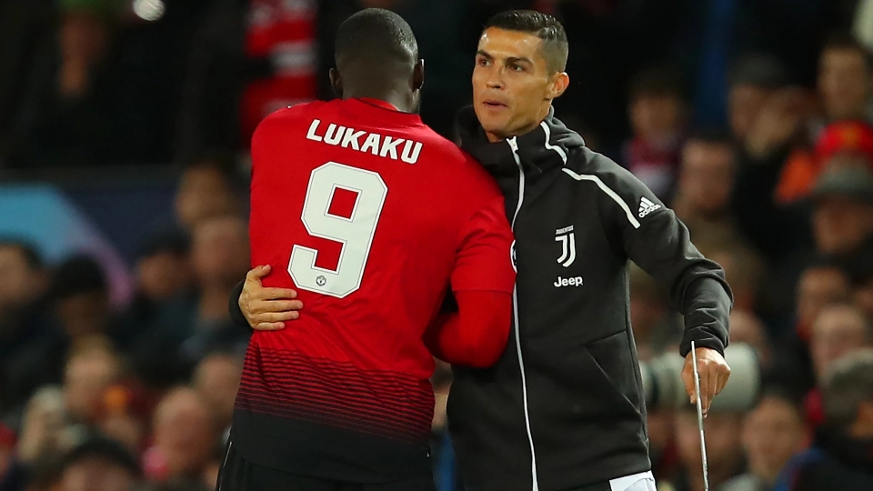 Romelu Lukaku e Cristiano Ronaldo