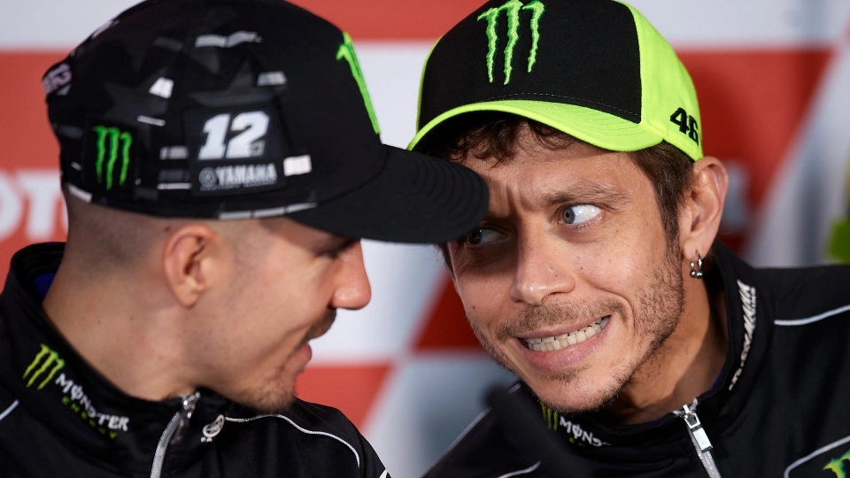 Rossi e Vinales