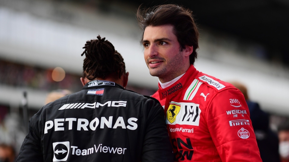 sainz hamilton