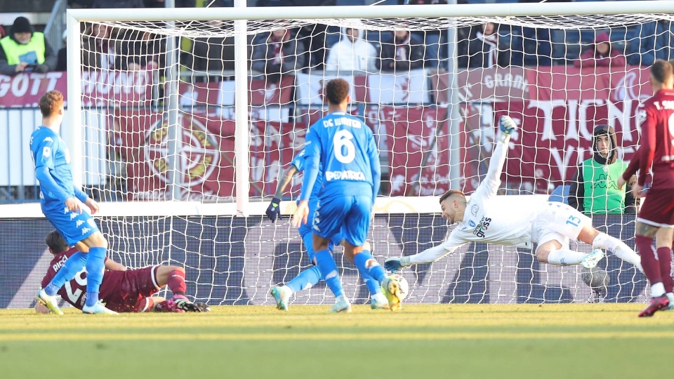 In gol contro la sua ex con la maglia granata Samuele Ricci