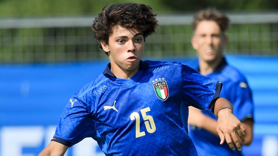 Samuele Vignato Italy U18 2021