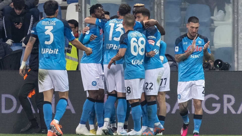 Sassuolo-Napoli, le foto