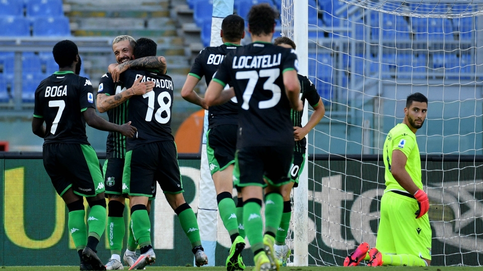 Sassuolo vs. Lazio Serie A 11072020