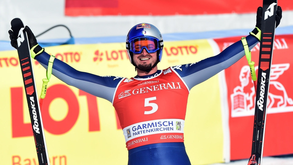 Sci: le foto del trionfo di Paris a Garmisch