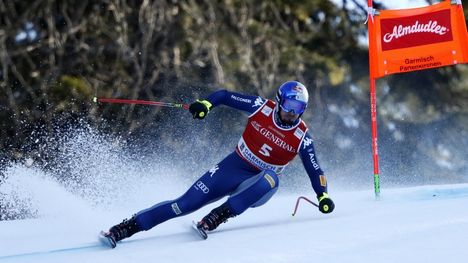 Sci: le foto del trionfo di Paris a Garmisch