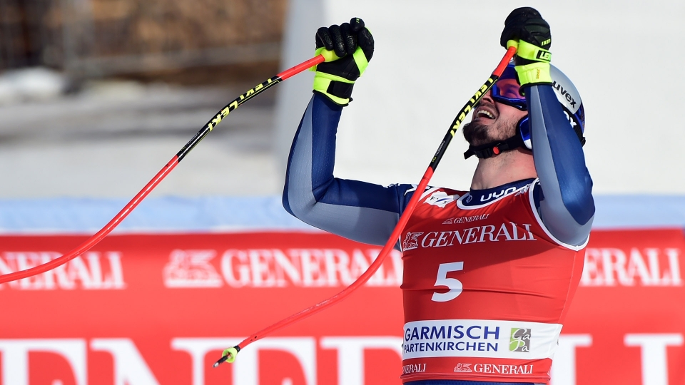 Sci: le foto del trionfo di Paris a Garmisch