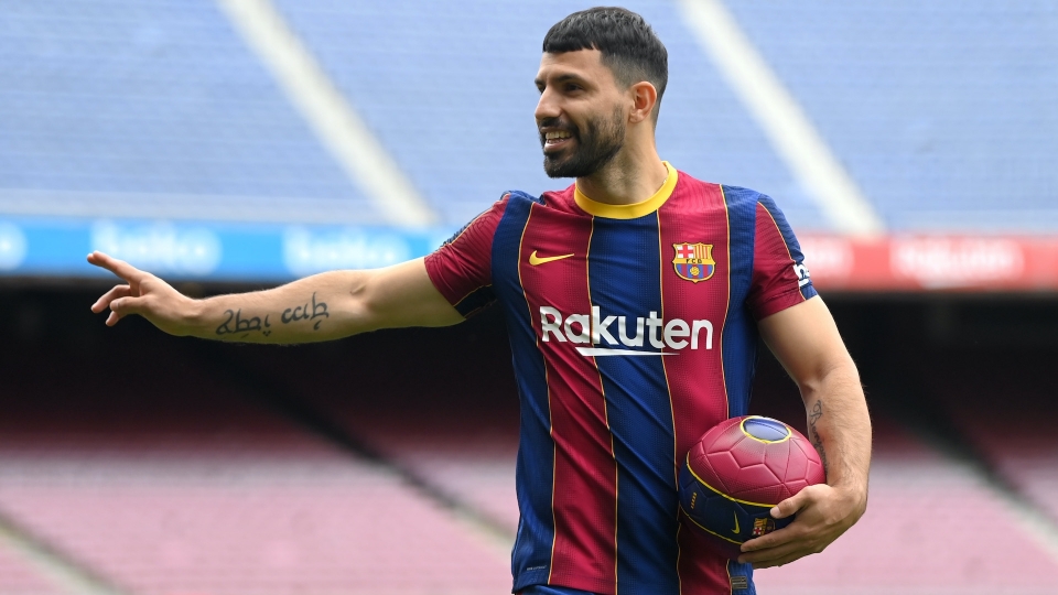 Sergio Kun Aguero Barcelona Sergio Kun Aguero Barcelona