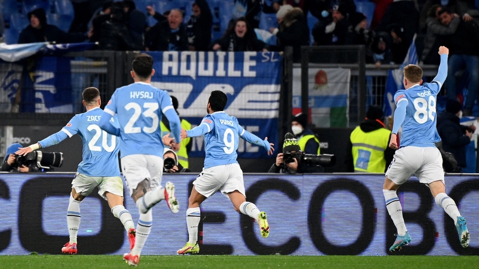 Serie A 2021-2022: Lazio-Napoli 1-2, le foto