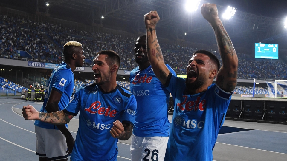 Serie A 2021/2022: Napoli-cagliari 2-0, le foto
