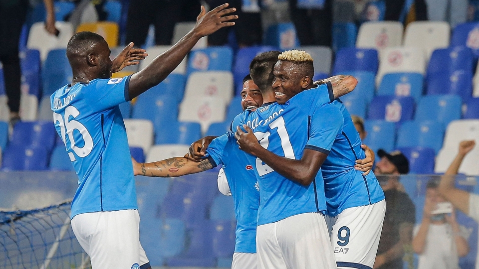 Serie A 2021/2022: Napoli-cagliari 2-0, le foto