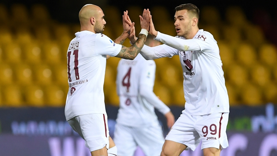 Serie A: Benevento-Torino 2-2, le foto