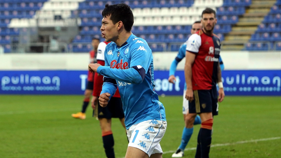 Serie A: Cagliari-Napoli 1-4, le foto