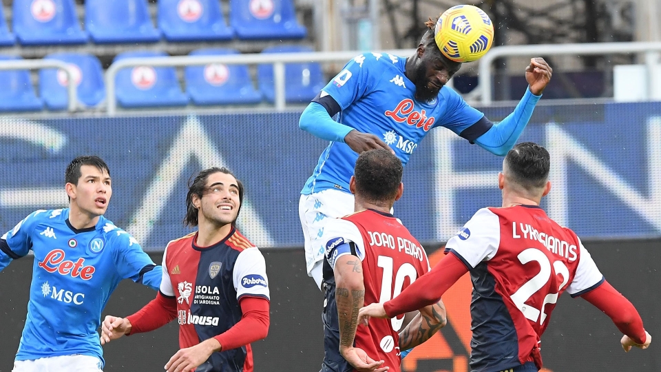 Serie A: Cagliari-Napoli 1-4, le foto