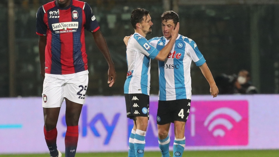 Serie A: Crotone-Napoli 0-4, le foto