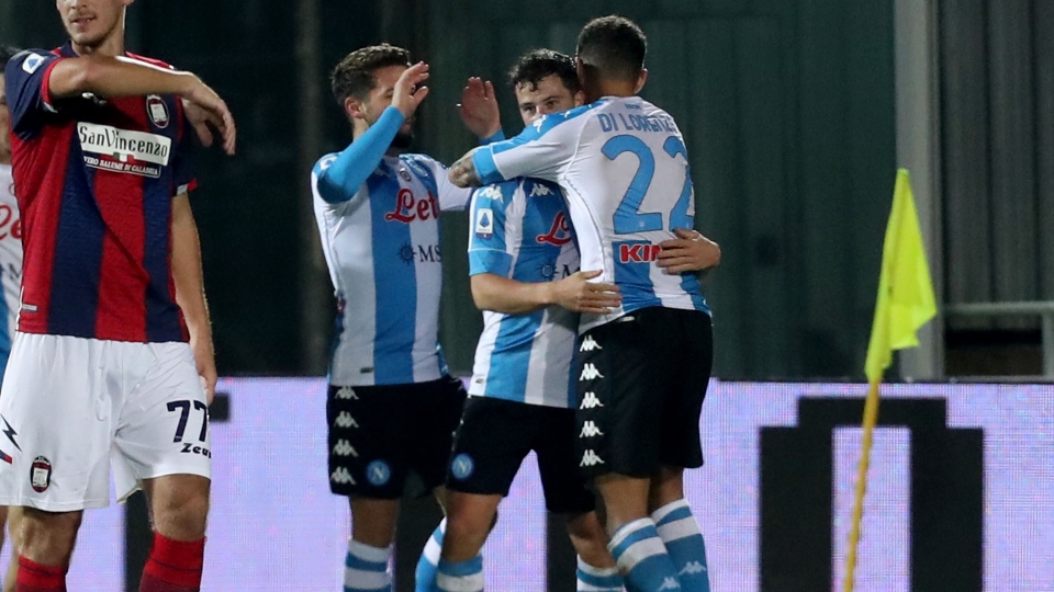 Serie A: Crotone-Napoli 0-4, le foto