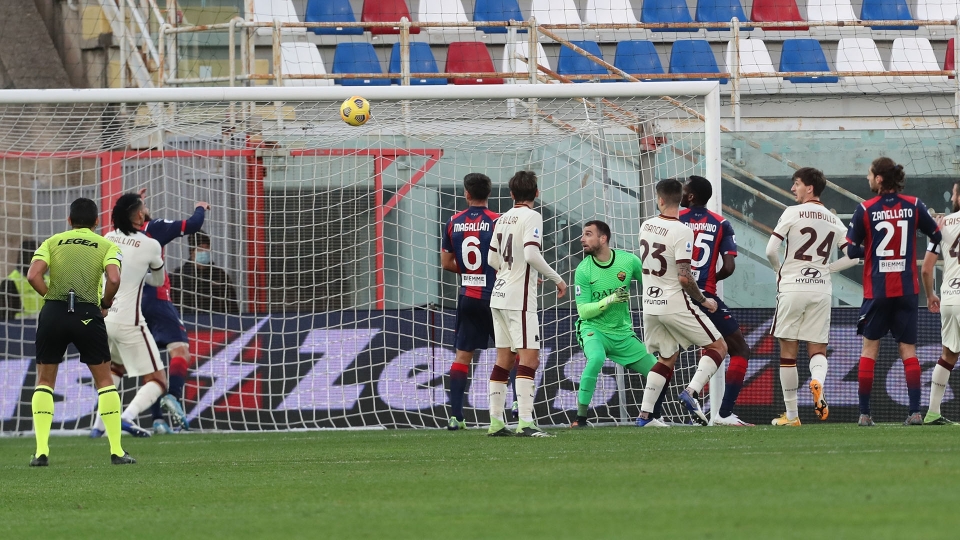 Serie A: Crotone-Roma 1-3, le foto
