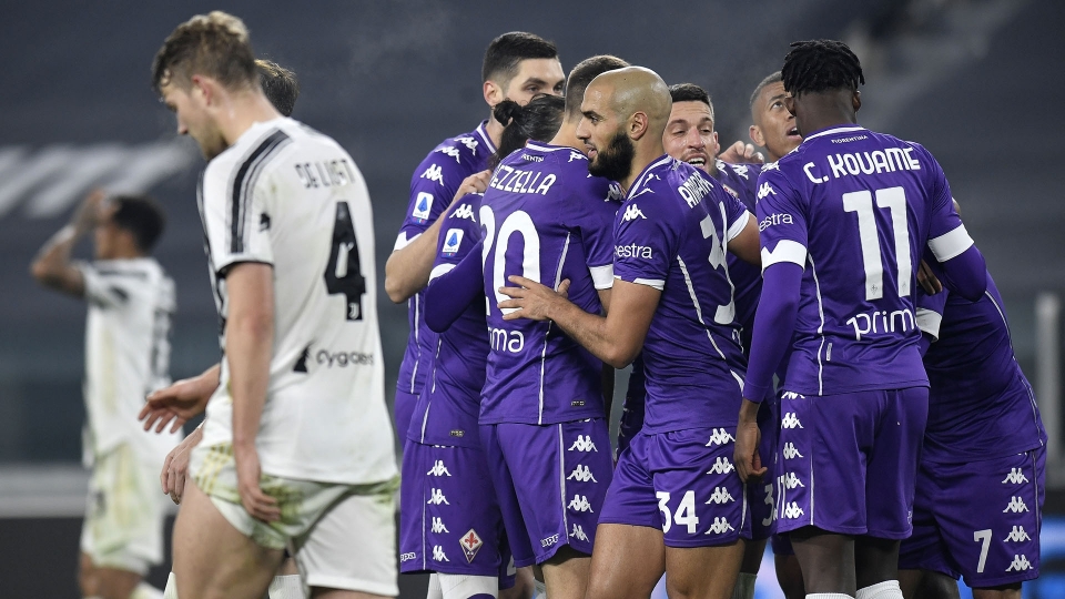 Serie A: Juventus-Fiorentina 0-3, le foto